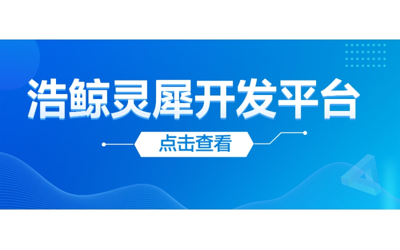 浩鯨靈犀開發平臺